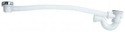 Слив-перелив Aquanet A1850 W P TRAP 75 см с сифоном