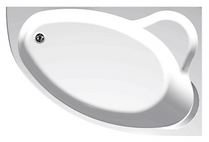 Акриловая ванна Aquanet Mayorca 150x100 R