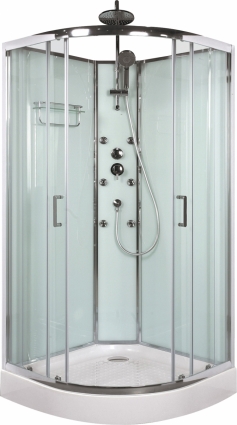 Душевая кабина BelBagno Uno Cab R 2 90 C Cr