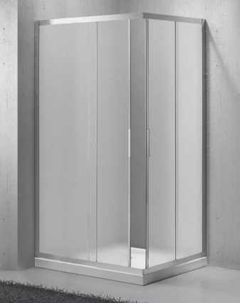 Душевой уголок BelBagno Sela AH 2 100/80 Ch Cr