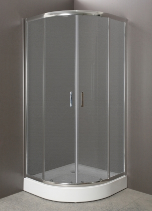 Душевой уголок BelBagno Uno R 2 80 P Cr TR с поддоном