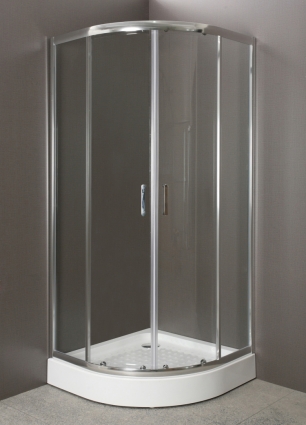 Душевой уголок BelBagno Uno R 2 80 C Cr TR с поддоном