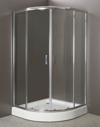 Душевой уголок BelBagno Uno R 2 90 C Cr TR с поддоном