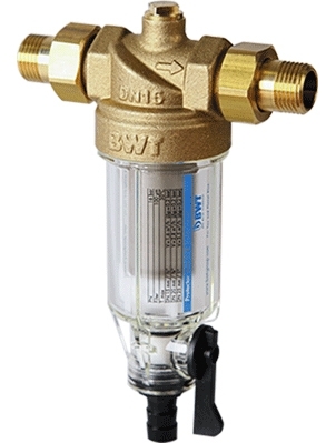 Предфильтр BWT Protector Mini ХВ 3/4" прямая промывка
