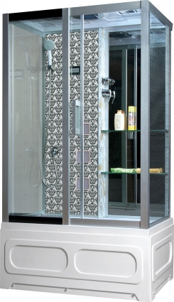 Душевая кабина Niagara Lux 7716W L серебристый матовый