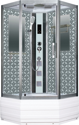 Душевая кабина Niagara Lux 7719W серебристый матовый