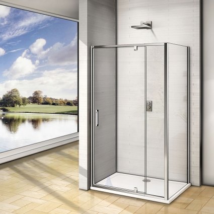 Душевой уголок Good Door Orion WTW-PD+SP-C-CH 110x90