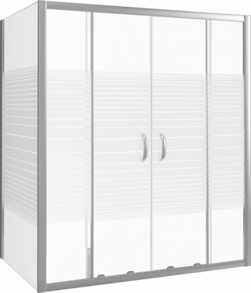 Душевой уголок Good Door Infinity WTW-TD+SP-S-CH 170x80