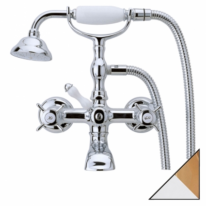 Смеситель Bandini Old England 603.920/18 CrOro для ванны с душем