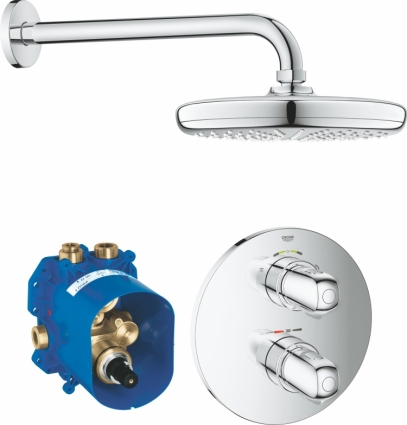 Душевой комплект Grohe Grohtherm 1000 34582001 С ВНУТРЕННЕЙ ЧАСТЬЮ