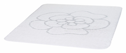 Коврик Ridder Diamond 775801 белый, 55x50