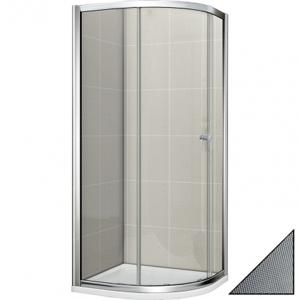 Душевой уголок Cezares Pratico R 1 90 P Cr