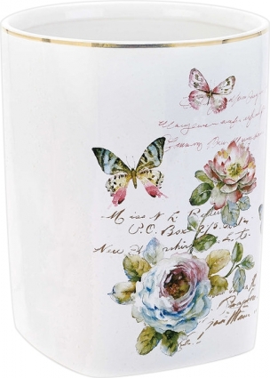 Мусорное ведро Avanti Butterfly Garden