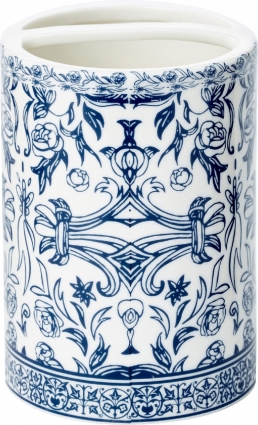 Стакан Kassatex Orsay Blue AOR-TBH-BLU для зубных щеток