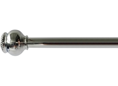 Карниз для ванны Carnation Home Fashions Dorchester Chrome 100-180 см