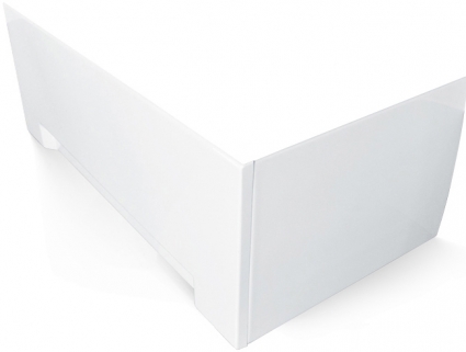 Экран Besco Modern 140x70 фронтально-торцевой