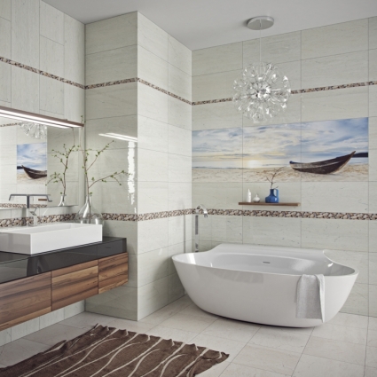 Коллекция плитки Golden Tile Крема Марфил