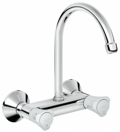 Смеситель для кухонной мойки Grohe Costa L, настенный с высоким изливом