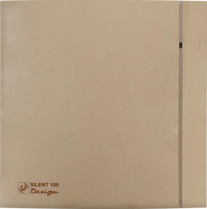 Вытяжной вентилятор Soler&Palau Silent 100 CZ Design-4C champagne 5 сменных полосок
