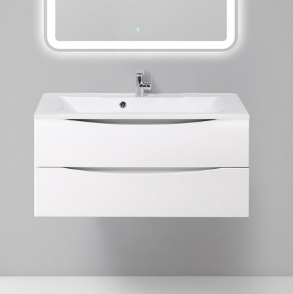 Тумба для комплекта BelBagno Marino 100 bianco lucido