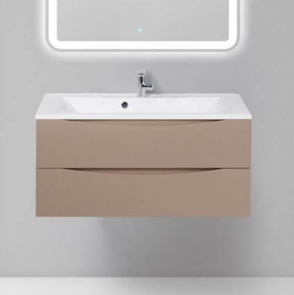 Тумба для комплекта BelBagno Marino 100 capucino lucido