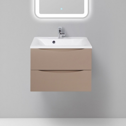 Тумба с раковиной BelBagno Marino 65 capucino lucido
