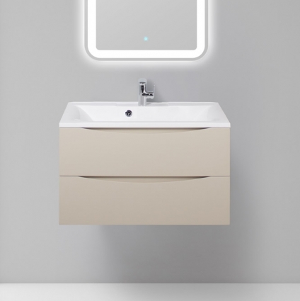 Тумба с раковиной BelBagno Marino 80 crema opaco
