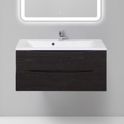 Тумба с раковиной BelBagno Marino 100 rovere cioccolato amaro