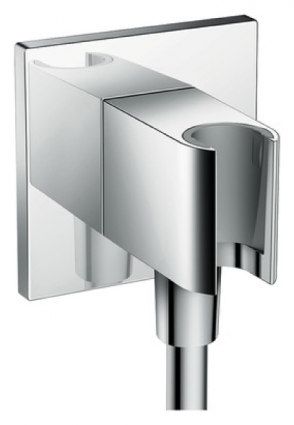 Шланговое подключение Hansgrohe Fixfit Porter Square держатель для душа