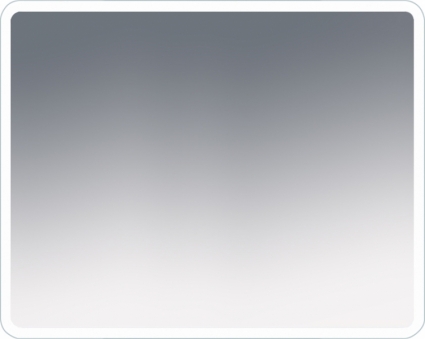 Зеркало Misty Неон 3 LED 100x80, сенсор на корпусе