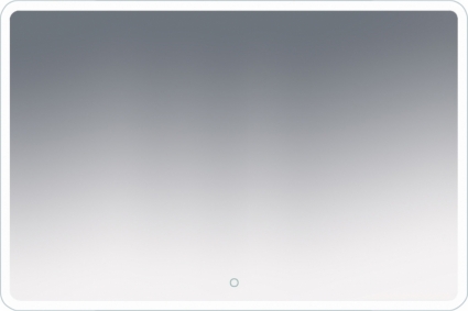 Зеркало Misty Неон 3 LED 120x80, сенсор на зеркале