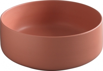 Рукомойник ArtCeram Cognac 42 rosso corallo