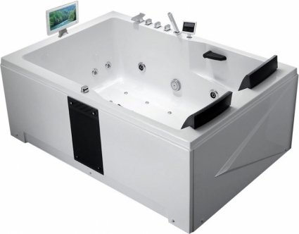 Акриловая ванна Gemy G9061 new O L с телевизором