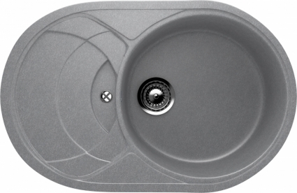 Мойка кухонная Ulgran U-110-342 графитовая
