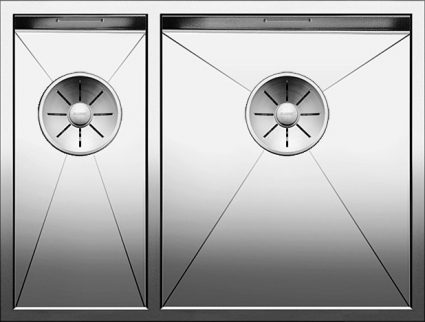 Мойка кухонная Blanco Zerox 340/180-U правая