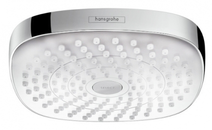 Верхний душ Hansgrohe Croma Select E 180 белый/хром