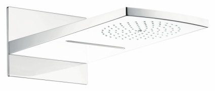 Верхний душ Hansgrohe Raindance Rainfall 180 AIR 2jet 28433400 хром/белый