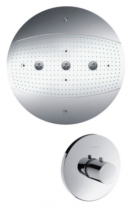 Верхний душ Hansgrohe Raindance Rainmaker 28403000 без подсветки