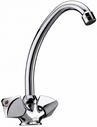 Смеситель Paini Classica BKCR570AEFFKM для кухонной мойки