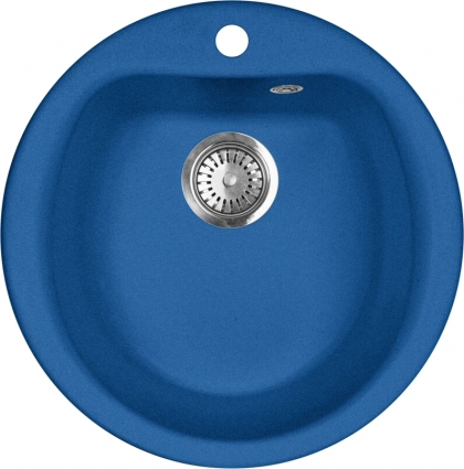 Мойка кухонная AquaGranitEx M-07 синяя