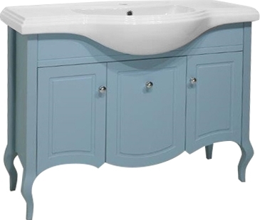 Тумба для комплекта Caprigo Verona-H 105 антарктида, с 3 дверцами