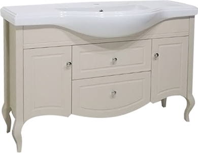 Тумба для комплекта Caprigo Verona-H 120 оливин, с 2 дверцами и 2 ящиками