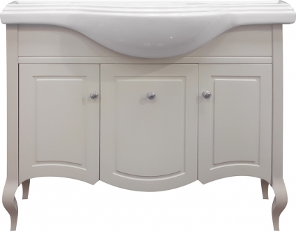 Тумба для комплекта Caprigo Verona-H 105 оливин, с 3 дверцами