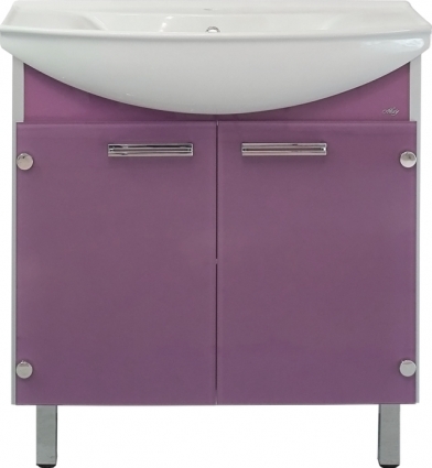 Тумба для комплекта Misty Эмма 85 сиреневая