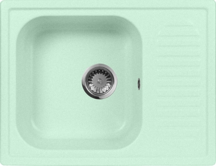 Мойка кухонная AquaGranitEx M-13 салатовая