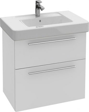 Тумба с раковиной Villeroy & Boch Verity Design 65 см