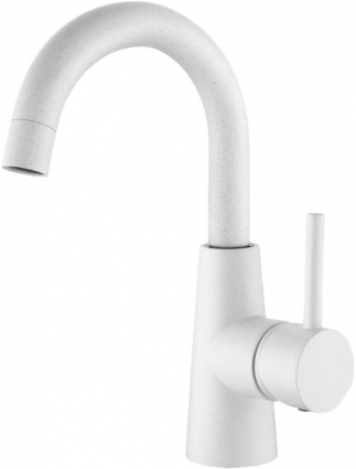 Смеситель Elghansa Rund 16B1230-White Stone для раковины