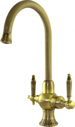 Смеситель Zorg Sanitary ZR 352 YF BR для кухонной мойки