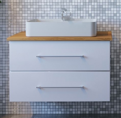 Тумба с раковиной ASB-Woodline Санди 80