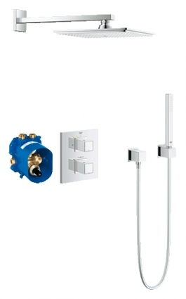 Душевой комплект Grohe Grohtherm Cube 